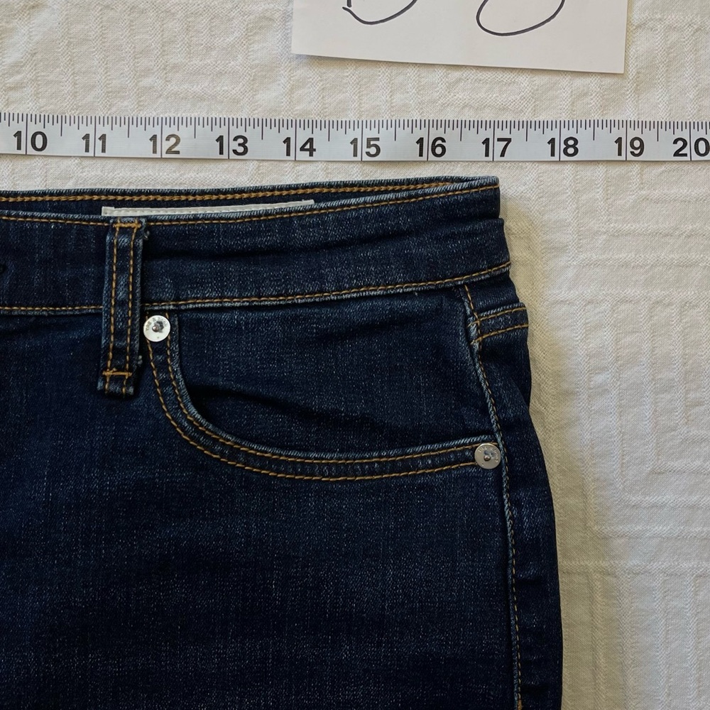 Rag & Bone Women’s Low Rise Slim Boyfriend Jeans size 29 Dark Wash - Picture 10 of 12